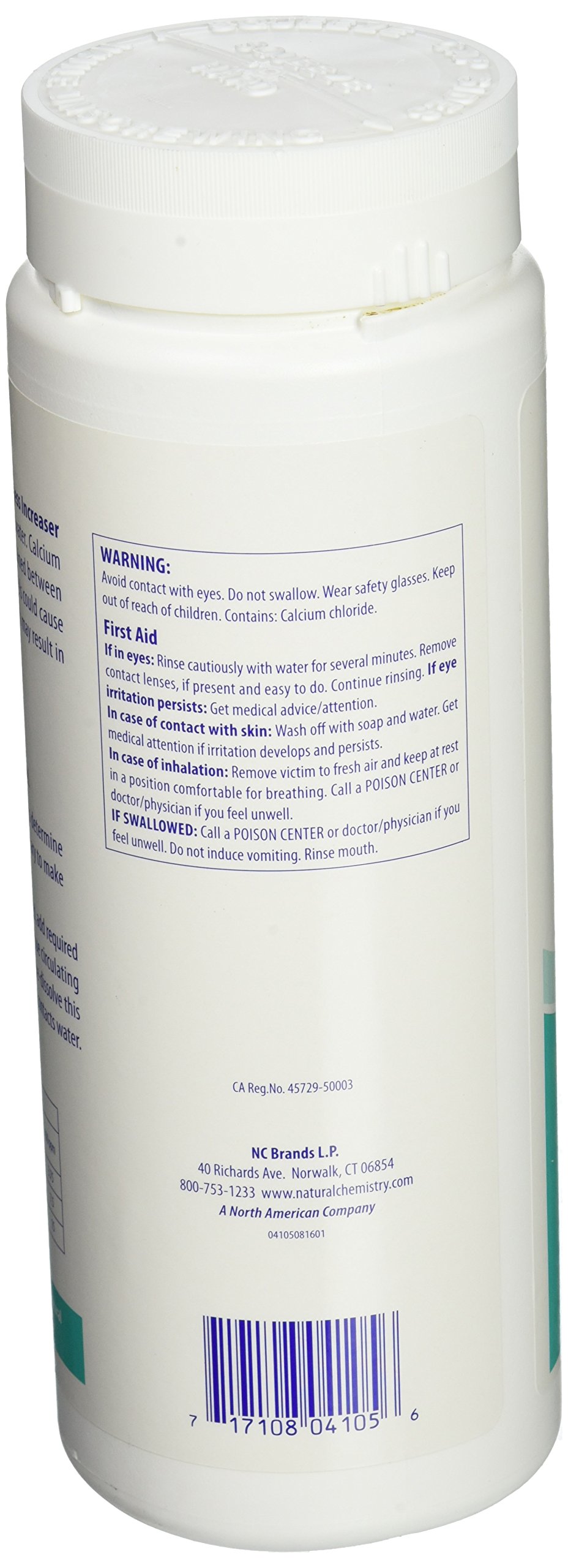 Natural Chemistry Spa Calcium Hardness Increaser, 1.75 lb, Single Pack, Raises Hardness in Spa & Hot Tub Water, Reduces Cloudy Water Caused by Low Calcium Levels - Image 3